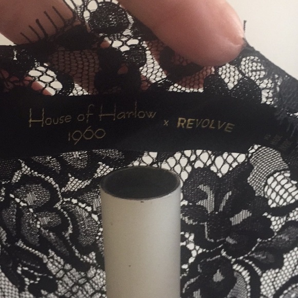 NEW House of Harlow for REVOLVE black top jacket - Picture 4 of 5